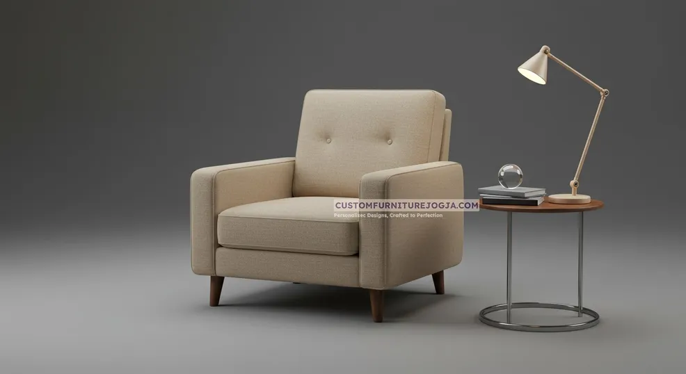 Jasa Pembuatan Single Sofa Jogja